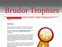 Tablet Screenshot of brudor.com